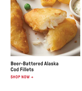 Beer-Battered Alaska Cod Fillets