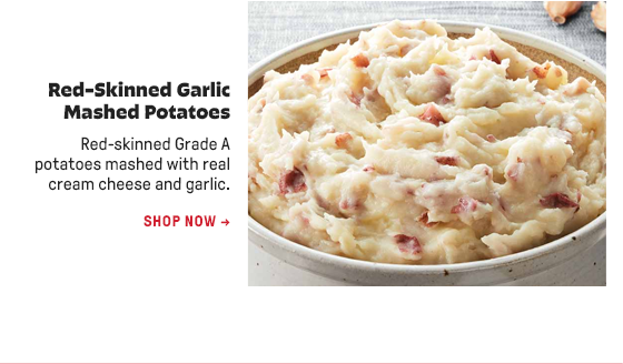 Red-Skinned Garlic Mashed Potatoes