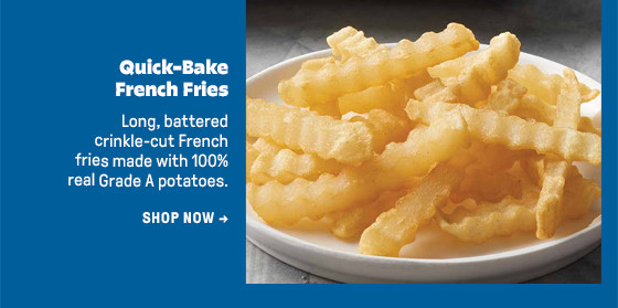 Quick-Bake French Fries