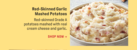 Red-Skinned Garlic Mashed Potatoes