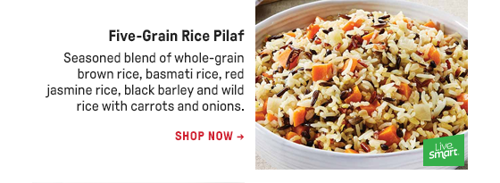 Five-Grain Rice Pilaf