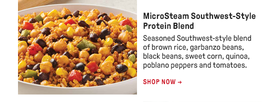 MicroSteam Southwest-Style Protein Blend