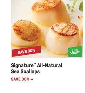 Signature™ All-Natural Sea Scallops