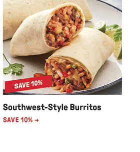 Southwest-Style Burritos