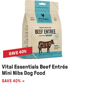 Vital Essentials Beef Entrée Mini Nibs Dog Food