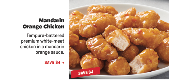 Mandarin Orange Chicken