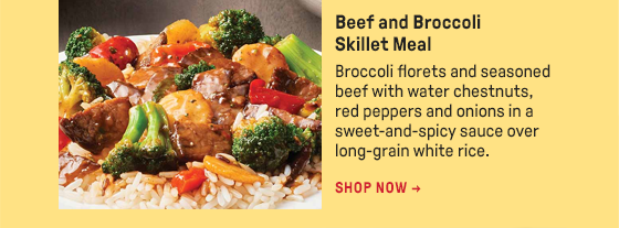 Beef Merlot Skillet Meal