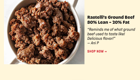 Rastelli's Ground Beef 80% Lean - 20% Fat