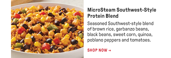 MicroSteam Southwest-Style Protein Blend