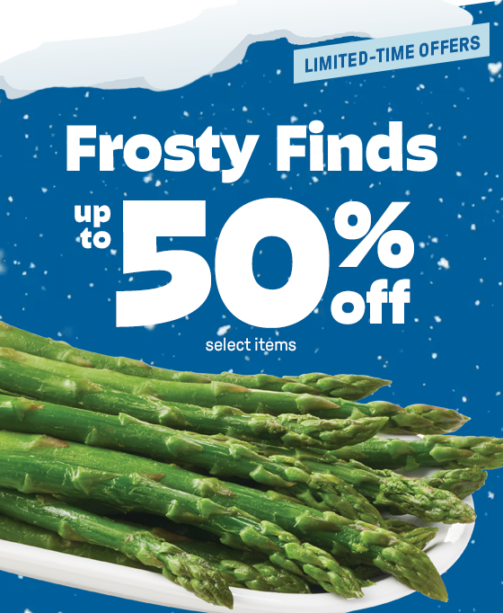 Frosty Finds upto 50% off select items