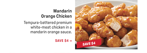 Mandarin Orange Chicken