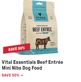 Vital Essentials Beef Entrée Mini Nibs Dog Food