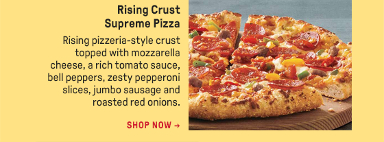 Rising Crust Supreme Pizza