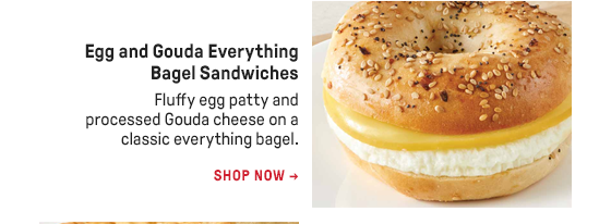 Egg and Gouda Everything Bagel Sandwiches