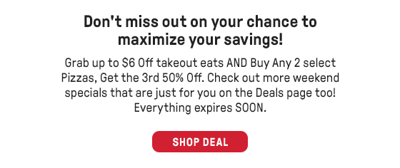 Don't miss out on your chance to maximize your savings!