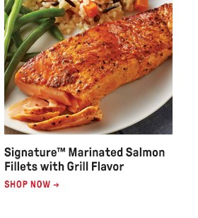 Signature™ Marinated Salmon Fillets with Grill Flavor