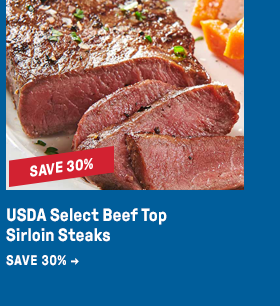 USDA Select Beef Top Sirloin Steaks