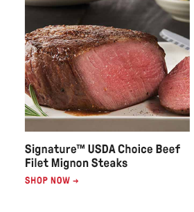 Signature™ USDA Choice Beef Filet Mignon Steaks