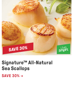 Signature™ All-Natural Sea Scallops