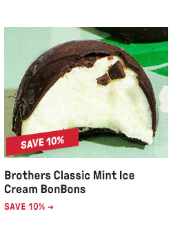 Brothers Classic Mint Ice Cream BonBons