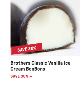 Brothers Classic Vanilla Ice Cream BonBons