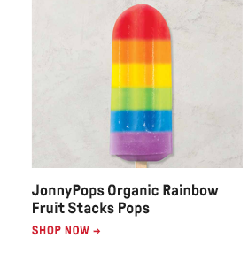 JonnyPops Organic Rainbow Fruit Stacks Pops