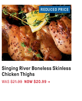 Singing River Boneless Skinless Chicken Thighs