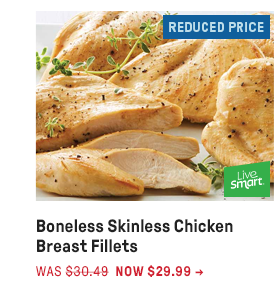 Boneless Skinless Chicken Breast Fillets