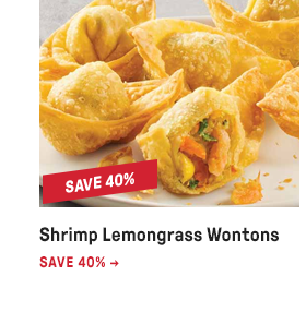 Shrimp Lemongrass Wontons