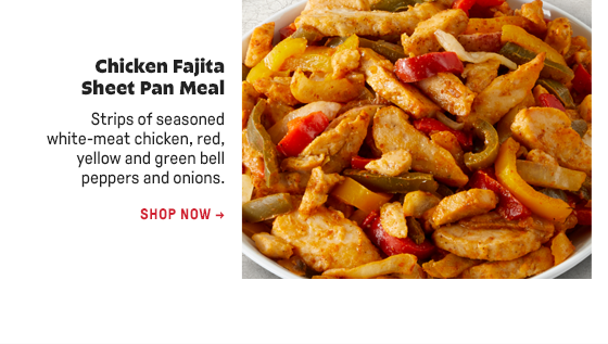 Chicken Fajita Sheet Pan Meal