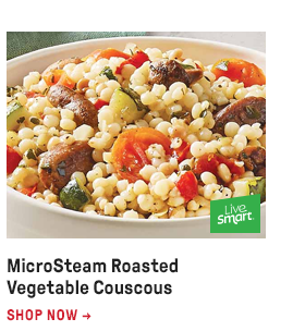 MicroSteam Roasted Vegetable Couscous