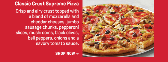 Classic Crust Supreme Pizza