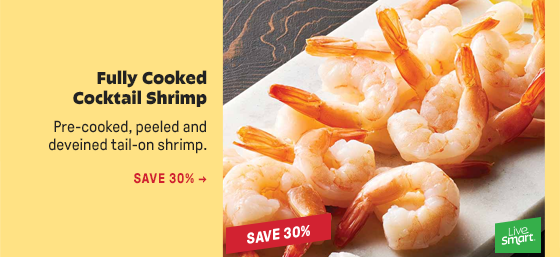 Fully Cooked Cocktail Shrimp