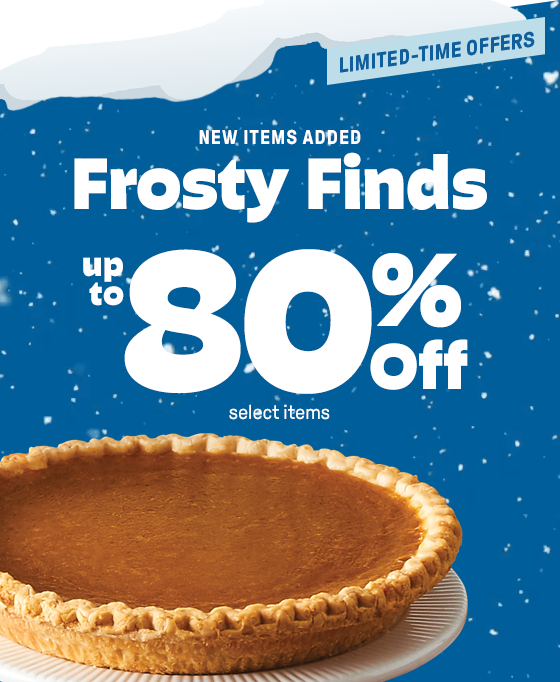 NEW ITEMS ADDED Frosty Finds upto 80% off select items