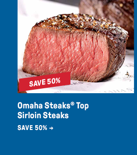 Omaha Steaks® Top Sirloin Steaks