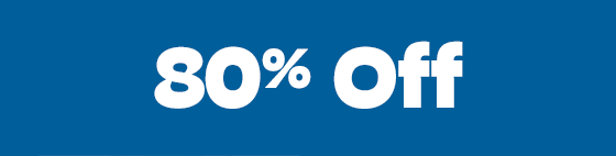 80% Off