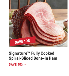 Signature™ Fully Cooked Spiral-Sliced Bone-In Ham