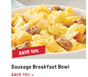 Sausage Breakfast Bowl