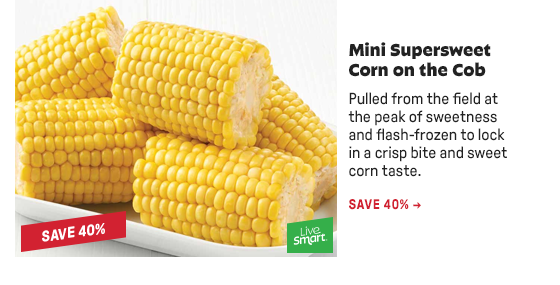 Mini Supersweet Corn on the Cob