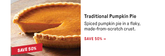 Traditional Pumpkin Pie