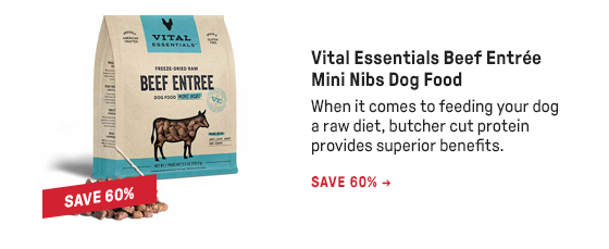 Vital Essentials Beef Entrée Mini Nibs Dog Food