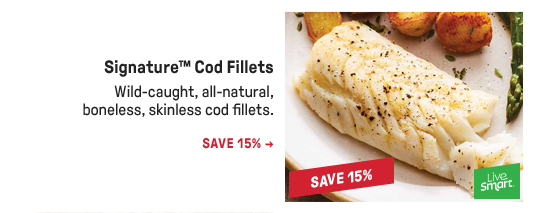 Signature™ Cod Fillets	