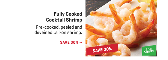 Fully Cooked Cocktail Shrimp