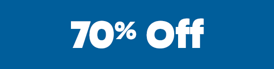 70% Off