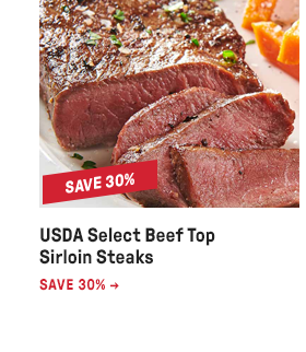 USDA Select Beef Top Sirloin Steaks