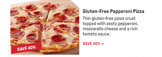 Gluten-Free Pepperoni Pizza