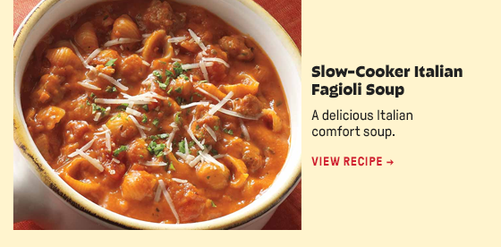 Slow-Cooker Italian Fagioli Soup