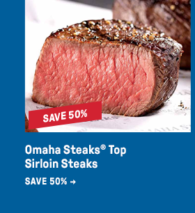 Omaha Steaks® Top Sirloin Steaks