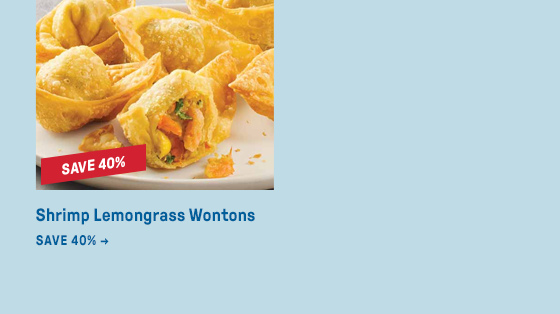 Shrimp Lemongrass Wontons