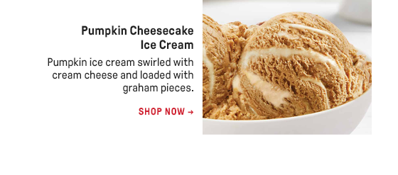 Pumpkin Cheesecake Ice Cream